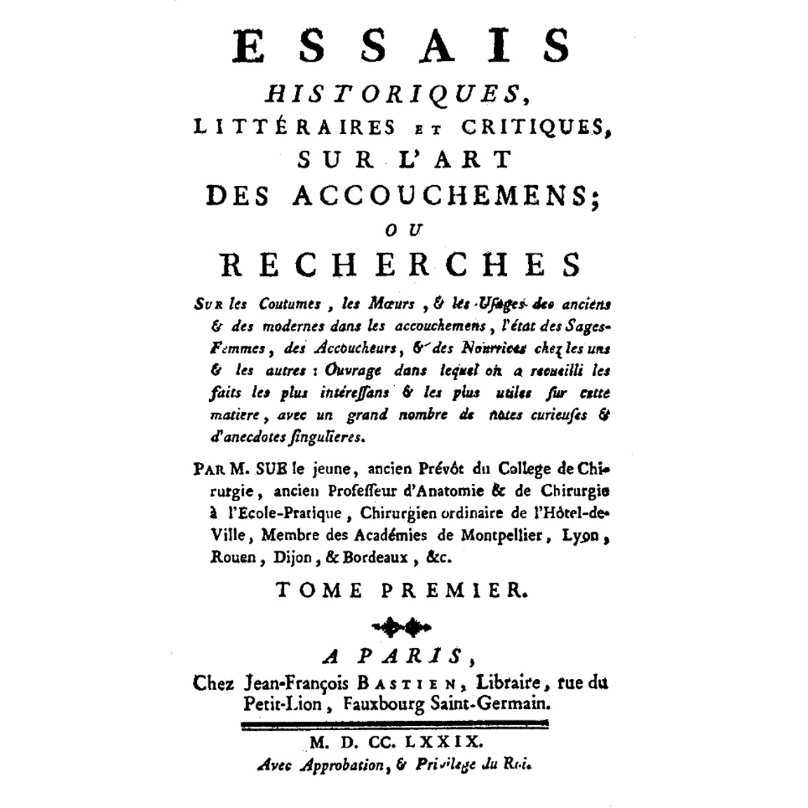 1779-SUE- Art-Accouchmens-V-1-2-titre