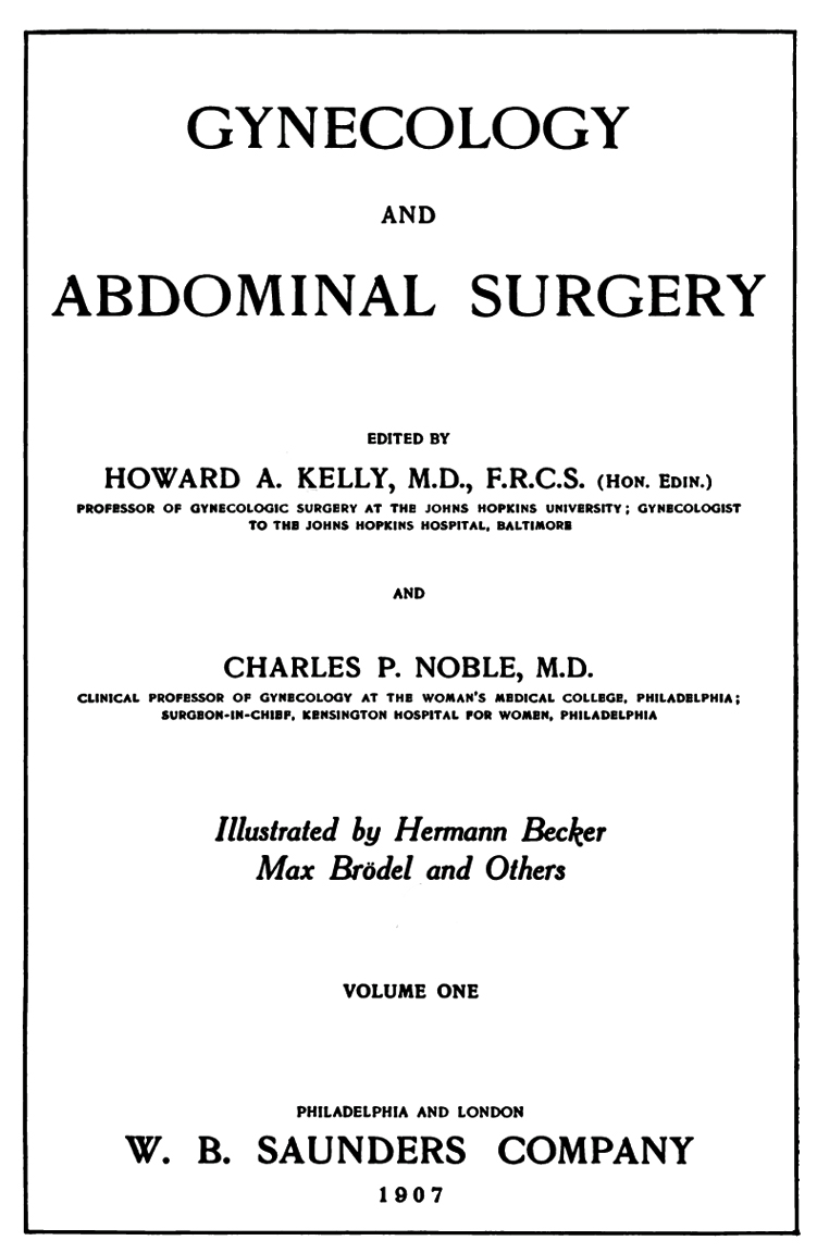 1907-KELLY-NOBLE-Gyn-Abd-Surg-V-1-title